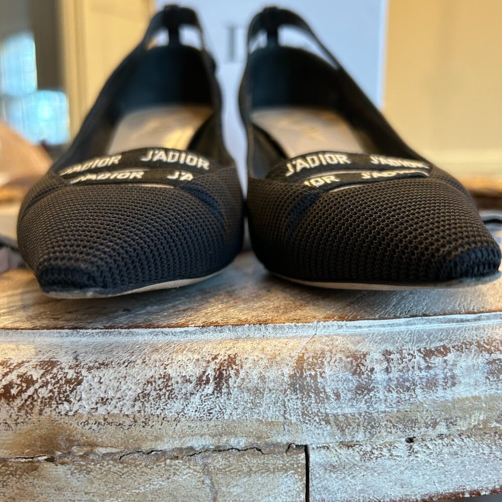 Dior J'ADIOR Kitten Heels, Black, Size 40 - Picture 8 of 8